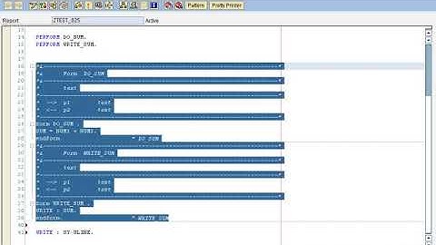 SAP ABAP Modularization-1 Class 16 #SAP #ABAP