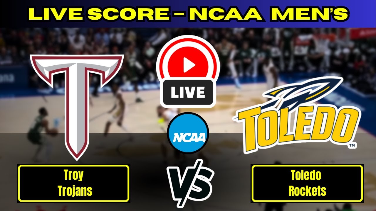 🔴 Troy Trojans vs Toledo Rockets | NCAA Men’s Basketball | Live Score Update Nov 23