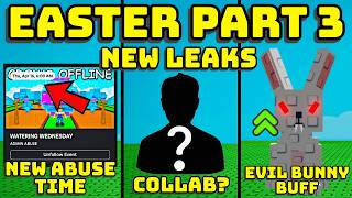 Water Wednesday, Evil Bunny Buff, And More - New Leaks In Grow A Garden