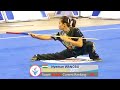 Nyeman wangsu  9686 score gunshu women 16th world wushu championship 2023 at usa