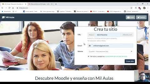 Capítulo 1 - Crear sitio Moodle MilAulas