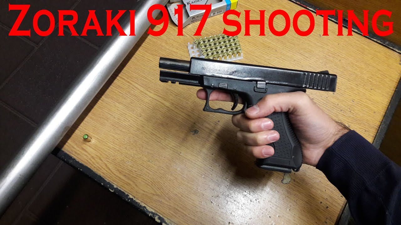 Pistola Fogueo Zoraki 917 BLACK