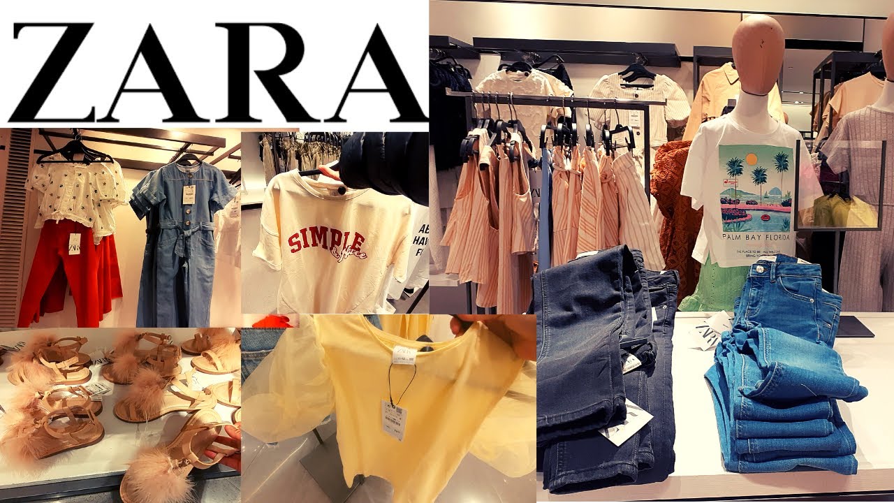 ZARA NEW SPRING FLOWER COLLECTIONS GIRL FASHION MAY 2020 - YouTube