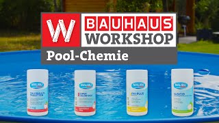 Poolpflege: Alles über Chlor, pH-Wert, Algicid und Co. [Experten-Tipps] | BAUHAUS Workshop by BAUHAUS 12,450 views 1 year ago 9 minutes, 1 second