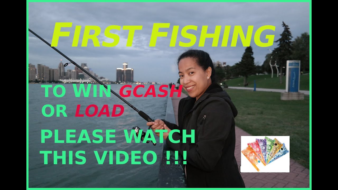 FIRST FISHING | DETROIT RIVER | WINDSOR ONTARIO | WIN GCASH OR LOAD 