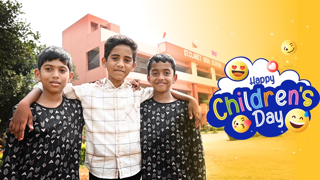 Memories Made at St. Claret: A Day Full of Smiles and Sunshine! || Children's day 2023