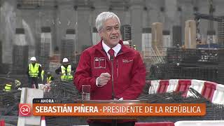 Presidente Piñera anuncia construcción de nuevo hospital en la zona norte de la región Metropolitana
