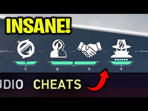 I used *NEW* Ability Cheats in VALORANT!