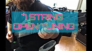 7 String Open Guitar Tuning