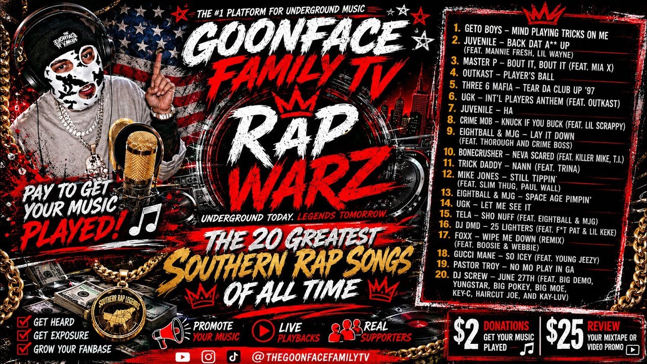 THE 20 GREATEST SOUTHERN RAP SONGS OF ALL TIME 😱 Rap Legends