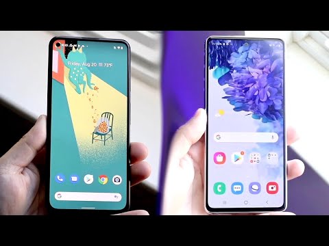 Google Pixel 5a Vs Samsung Galaxy S20 FE! (Comparison) (Review)