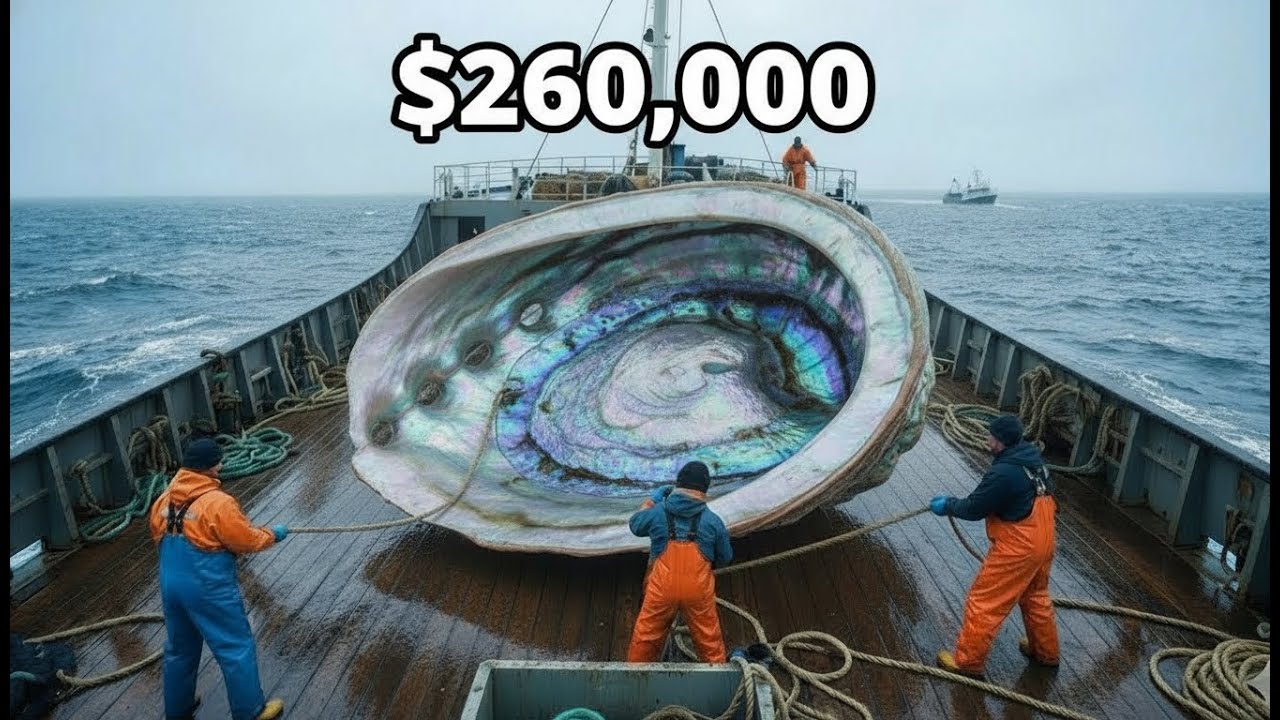 How Fishermen Make $260,000 in 8 Days Deep-Sea Abalone Harvesting | Deep Sea Creatures