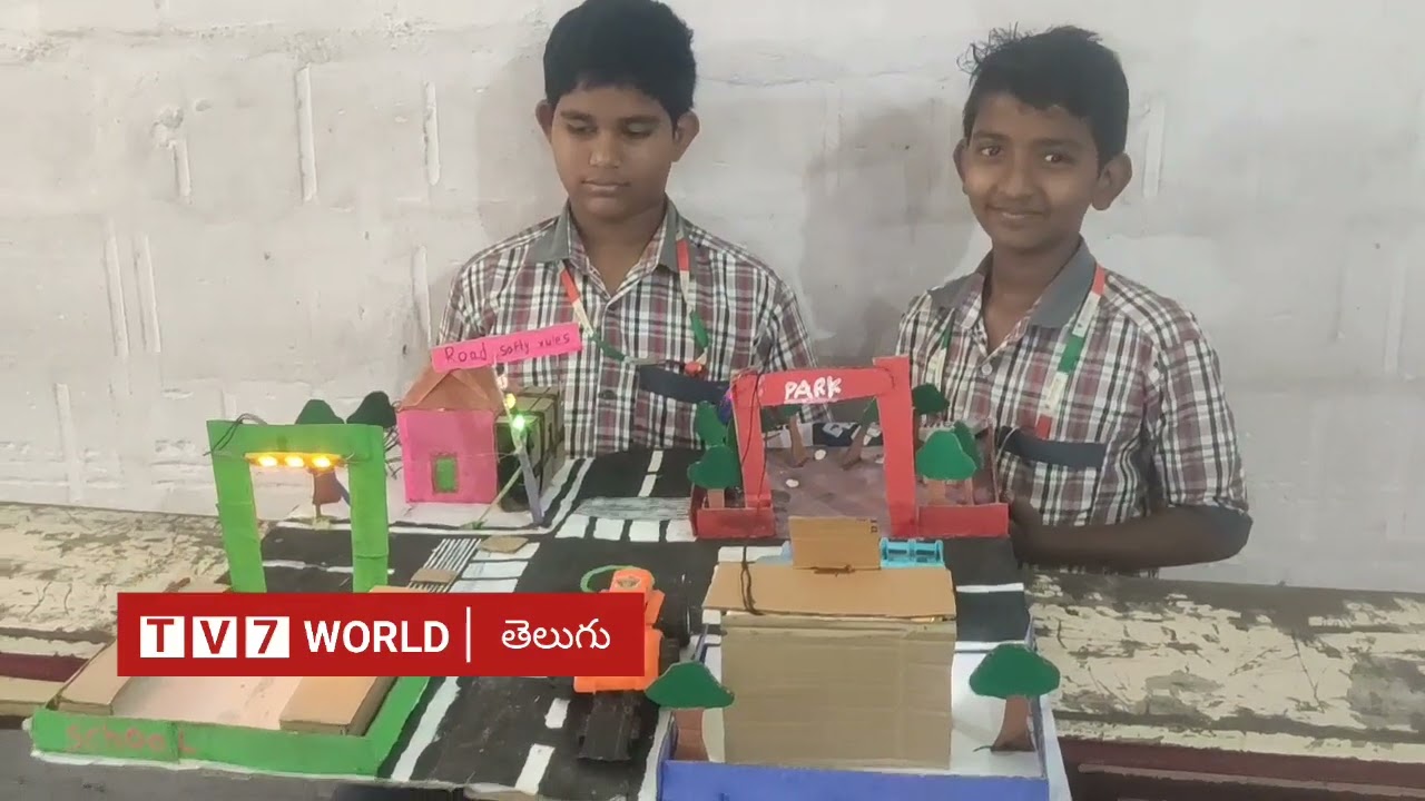 NTR district kanchikacherla Sanskriti High school .. science day celebrations