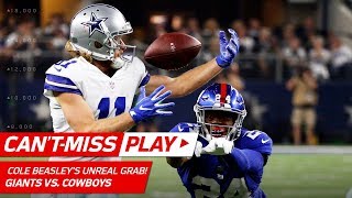 Cole Beasley's Behind-the-Back, One-Handed Grab! | Can't-Miss Play | NFL Wk 1 Highlights Content