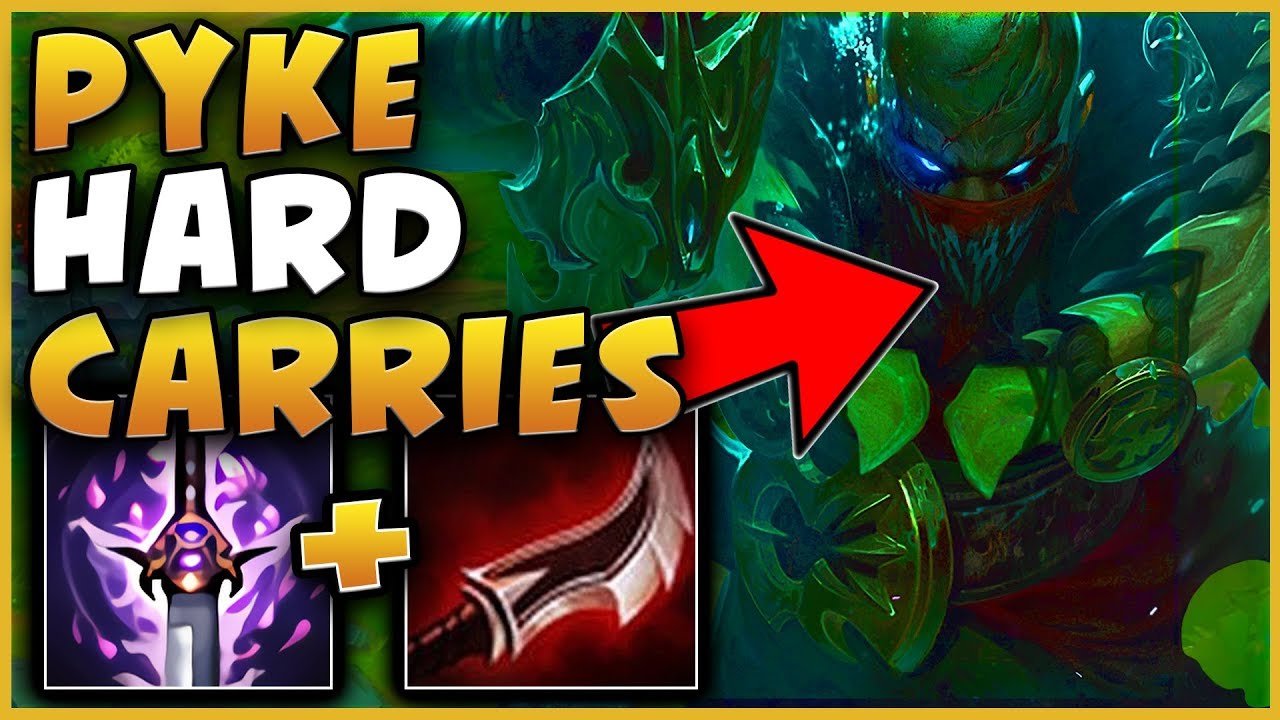 WOW I HARD CARRY THIS GAME WITH PYKE!?! RIOT PLS DON'T NERF PYKE!!! PATCH 9.14