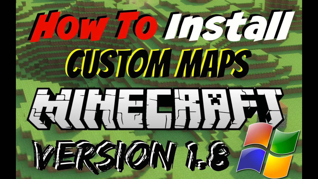 how to download minecraft custom map without winrar 1.12