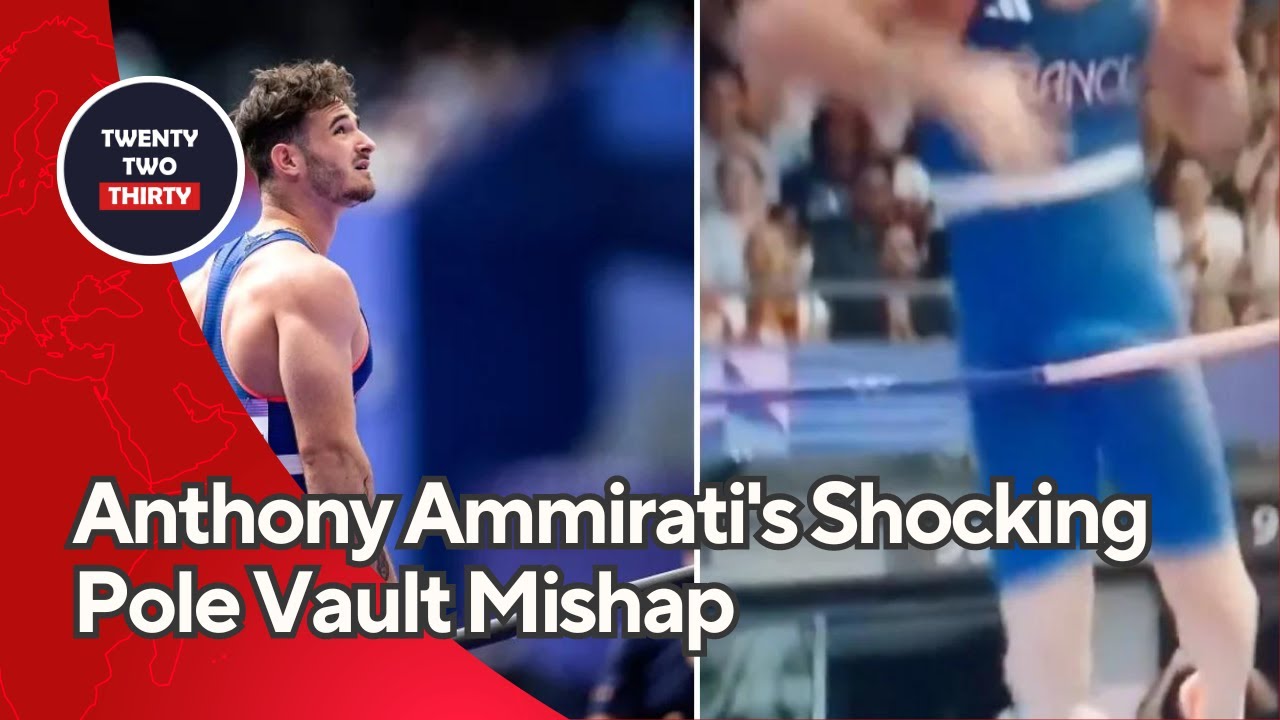 Anthony Ammirati's Shocking Pole Vault Mishap The Moment That Stunned