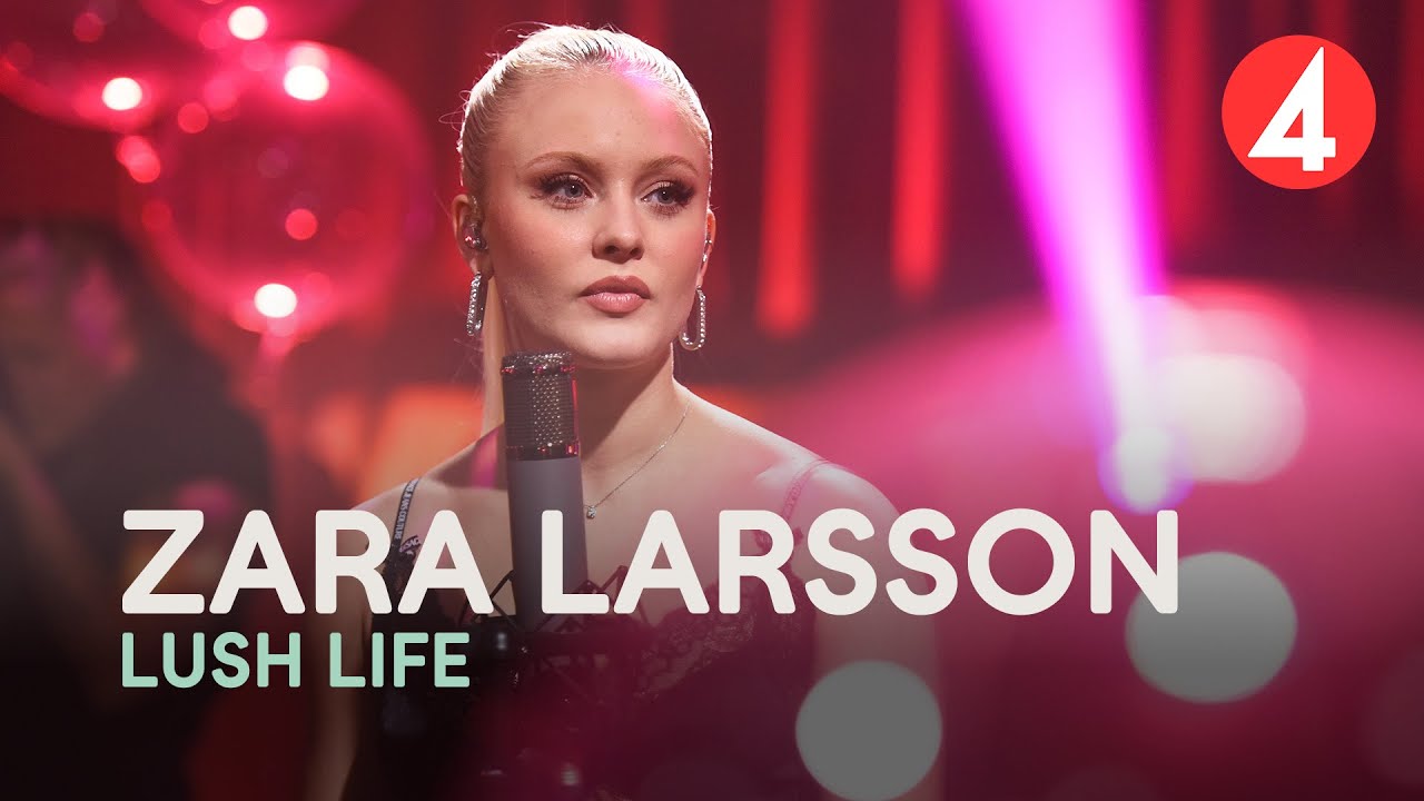 Zara Larsson - Lush Life - 4K (Late Night Concert) - TV4