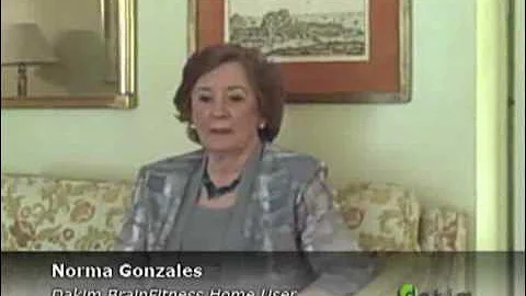 Norma Gonzales talks about the Dakim BrainFitness ...