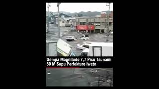 🔴TSUNAMI | Jepang Diguncang Gempa 7,7 Magnitudo Tsunami Menerjang!