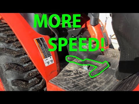 Видео: Как да отворите капака на Kubota b2601?