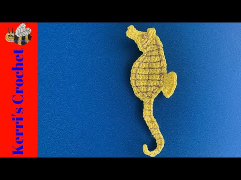 Crochet Seahorse Tutorial