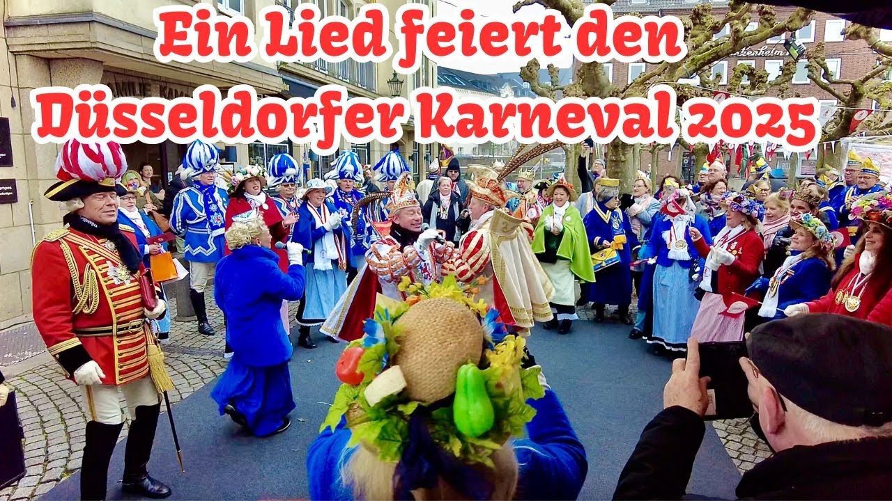 Karneval 2025:Düsseldorfer Karnevalslieder🎵Düsseldorf Helau-Lied feiert den Düsseldorfer Karneval🎉