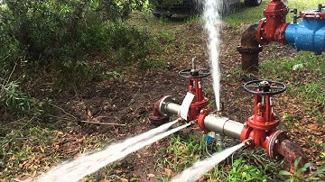 Backflow preventer or installation 3 inch.