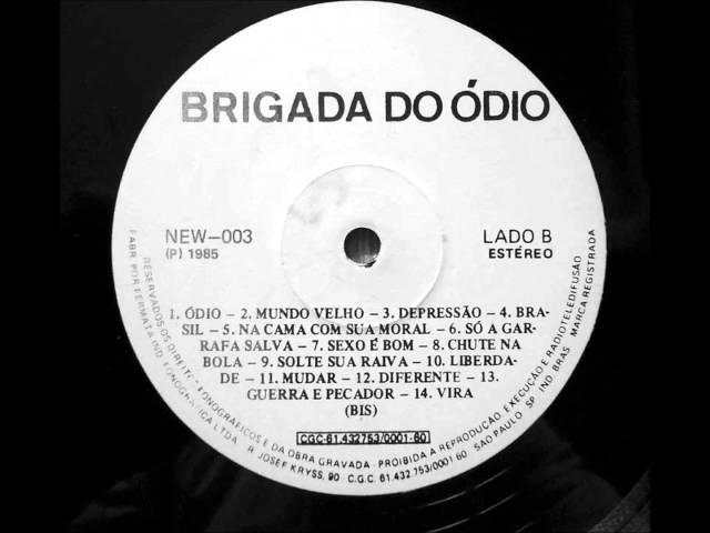 Brigada do Ódio - Guerra e Pecador