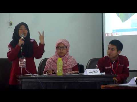 Trimurti Indonesia Arabic Debaters (Saiful Aziz, Tiyas Kurnia Sari, Wafa')