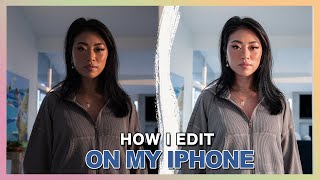 How I Edit My Instagram Photos On My Phone | Lightroom Mobile And Other Fav Apps screenshot 5