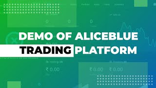 Alice Blue Trading Platform Review and Alice Blue Trading App Demo