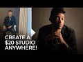 Create a $20 Photography Studio You Can Use Anywhere | Master Your Craft