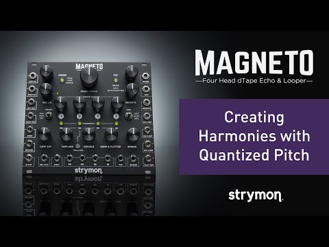 Strymon Magneto - Creating Harmonies With Quantized Pitch