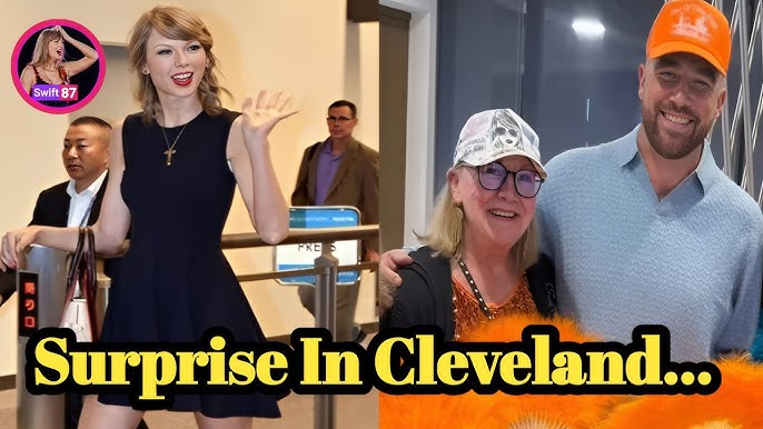 Taylor Swift & Travis Kelce Surprise Donna Kelce on Her 73rd Birthday in Cleveland!#taylorswift - YouTube