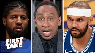 Stephen A. reacts to Jared Dudley saying Paul George's 'disrespectful' comments motivated the Lakers