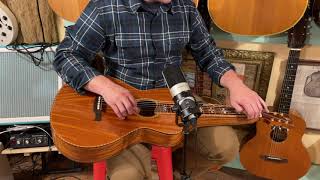 2008 Bonanzinga Vicksburg Weissenborn-style Hawaiian guitar