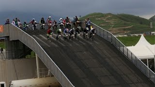 Evento-teste inaugura pista de BMX Super Cross da Rio 2016
