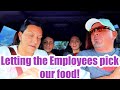 Letting the EMPLOYEES Pick our Food for 24HRS! | Emma and Ellie