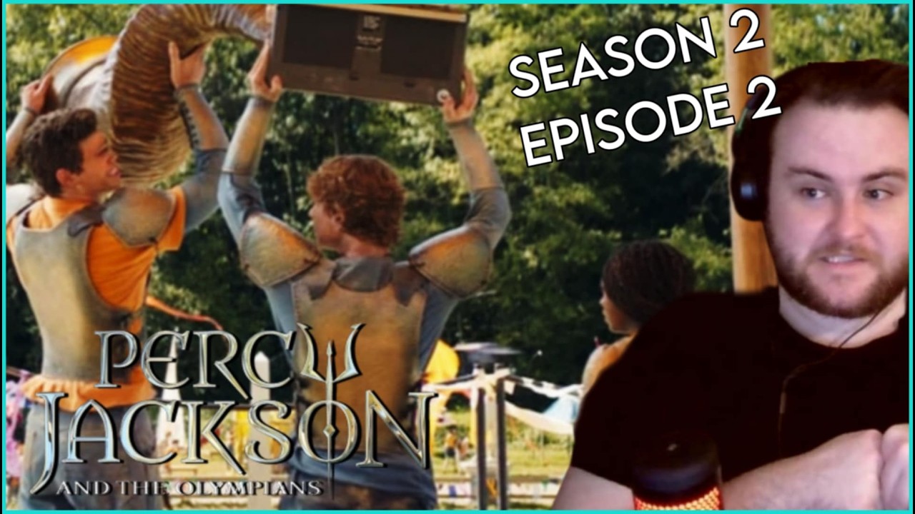 Percy Jackson and the Olympians :: S2EP2 First Time Reaction! :: 'Demon Pigeons Attack'