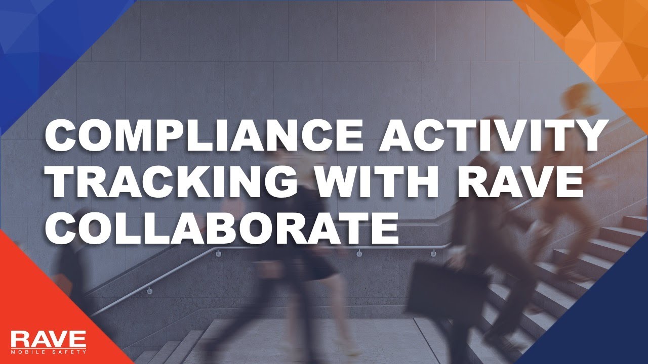 Compliance Activity Tracking with Rave Collaborate - YouTube