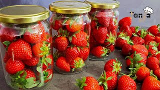 For 10 years I have been canning strawberries and apples in jars the natural way!