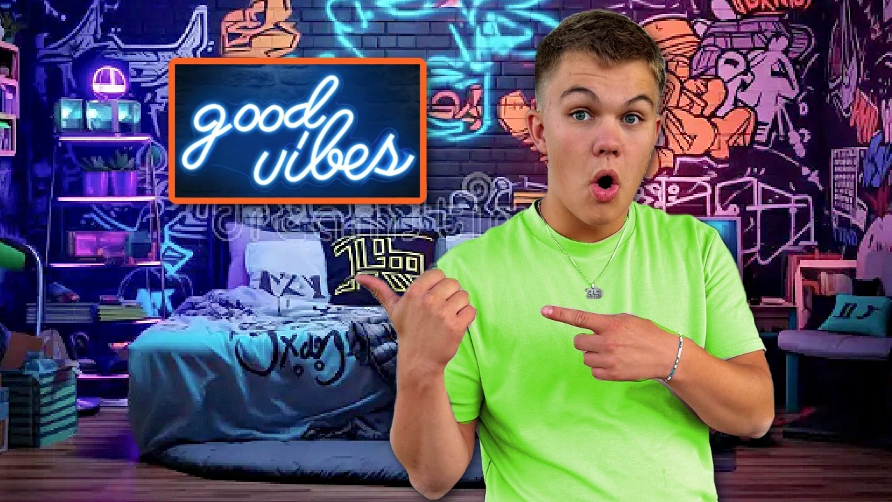 Our Son STEPHEN'S BiRTHDAY Bedroom MAKEOVER!