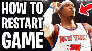 How to Restart the Game (Rematch) In NBA 2K26 - Full Guide