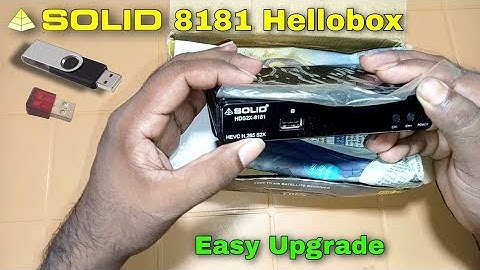 Solid 8181 New 2022 Hellobox Software upgrade Easy Upgrade