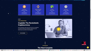 Cryptokn - ICO Landing Page and Cryptocurrency WordPress Theme      G