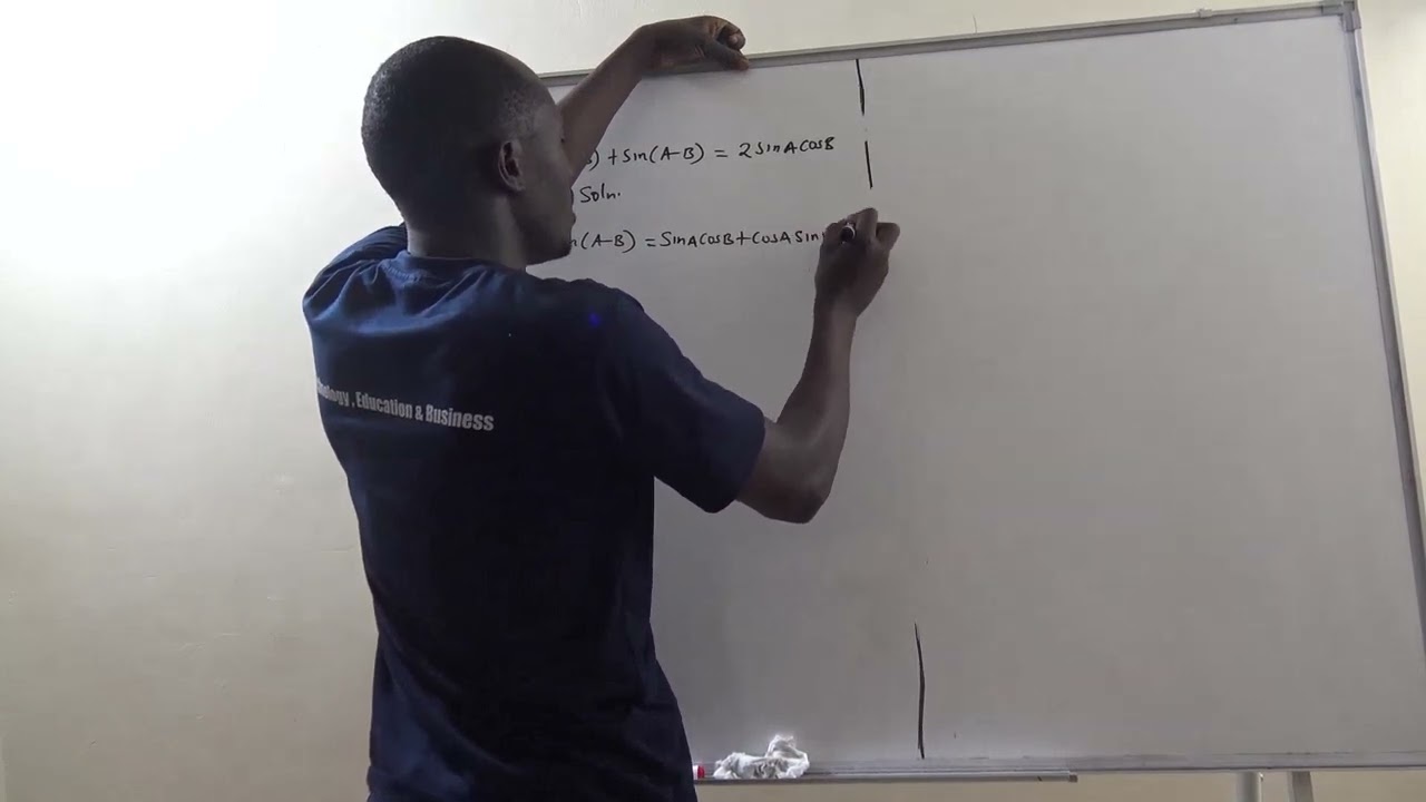 EXAMPLE 8 ON COMPOUND ANGLES