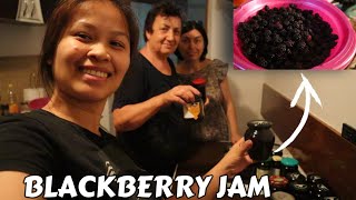 Blackberry Jam Naman Ginawa Ng Aking Romanian In - Laws Sarap