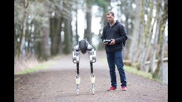 CASSİE kosabilen robot (CASSIE robot that can run)चल रहा रोबोट cassie (روبوت يعمل كاسي)