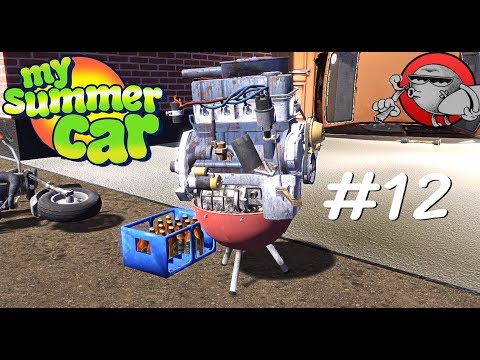 Видео: My Summer Car - ДВИГАТЕЛЬ ГОТОВ (S2E12)